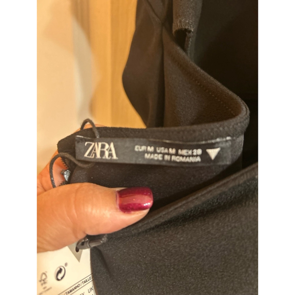 Women's Zara Dress, M, Black - Picture 5 of 6